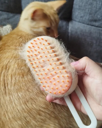 Cepillo de vapor 3 en 1 para mascotas